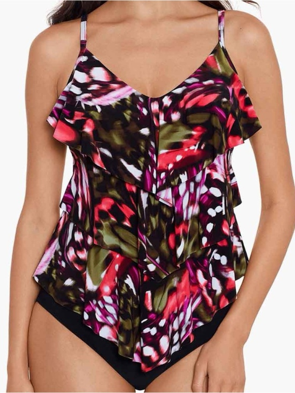 Magicsuit Rita Tankini Top in Flutter